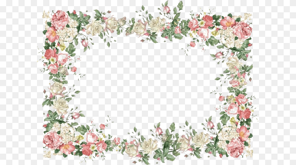 Square Flower Frame High Quality Image Background Transparent Flower Frame, Art, Floral Design, Graphics, Home Decor Png