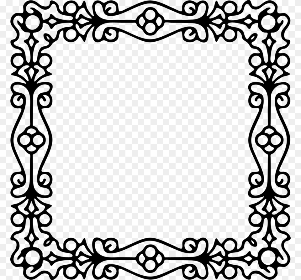 Square Frame, Accessories, Home Decor, Pattern, Gate Free Png