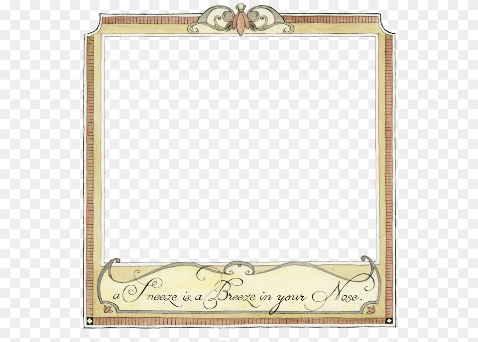 Square Gold Frame Picture Frame, Blackboard, Text Png