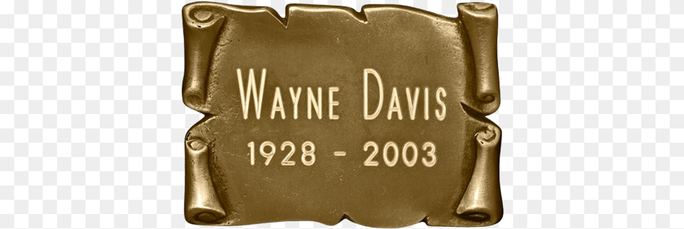 Square Gold Nameplate Medallion Solid, Bronze, Text Free Transparent Png