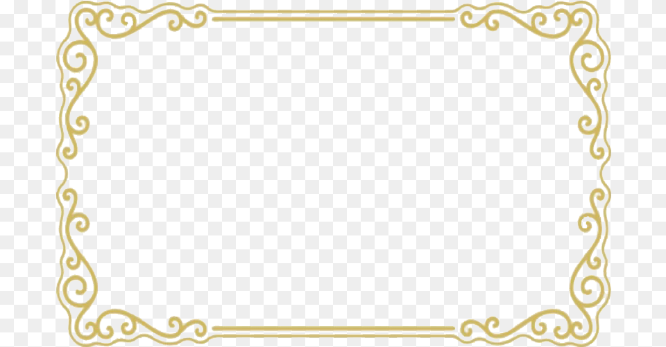 Square Golden Frame Border Photos, Home Decor, Blackboard Free Png Download