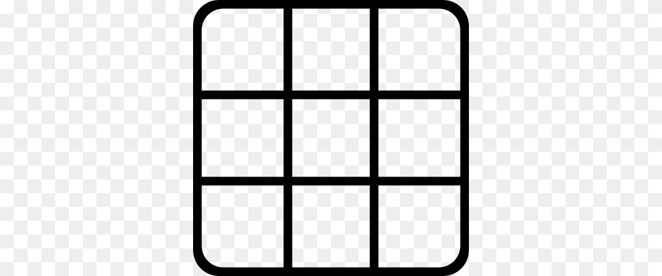 Square Grid Symbol Vector Grid Symbol, Gray Png