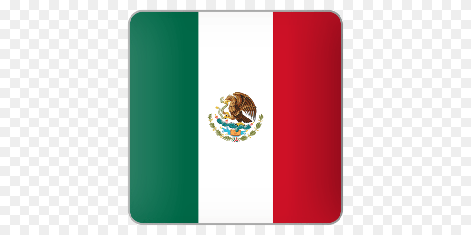 Square Icon Illustration Of Flag Of Mexico, Animal, Bird Free Png Download