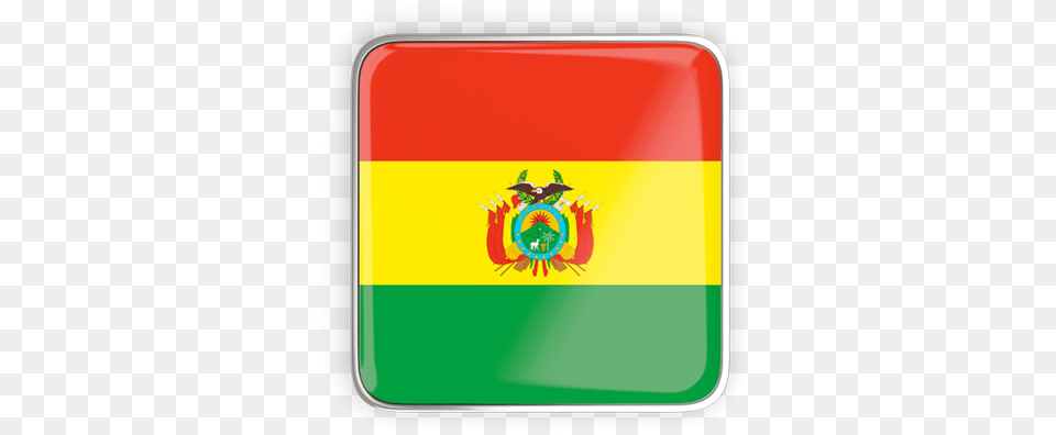 Square Icon With Metallic Frame Bolivia, First Aid Png