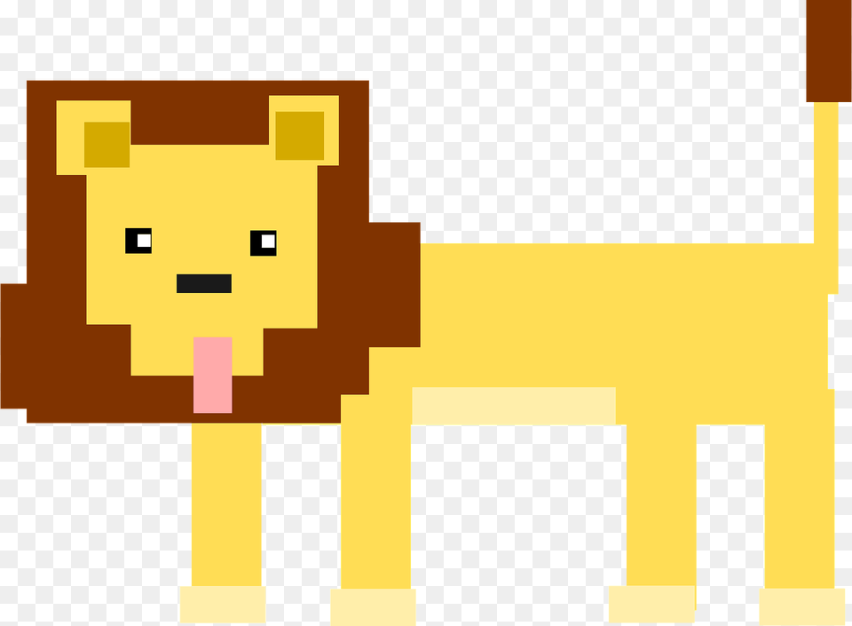 Square Lion Clipart, Animal, Canine, Mammal Free Png Download