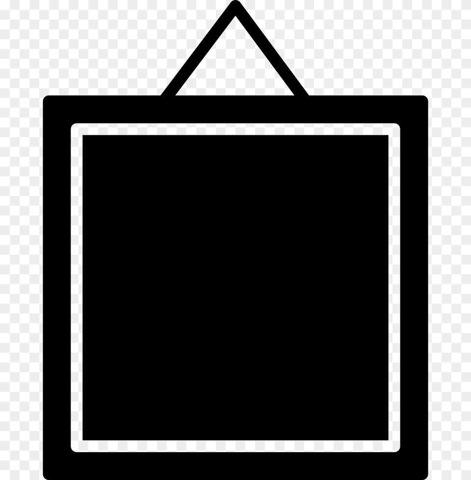 Square Museum Art Frame Icon, Electronics, Screen, Computer Hardware, Hardware Free Png