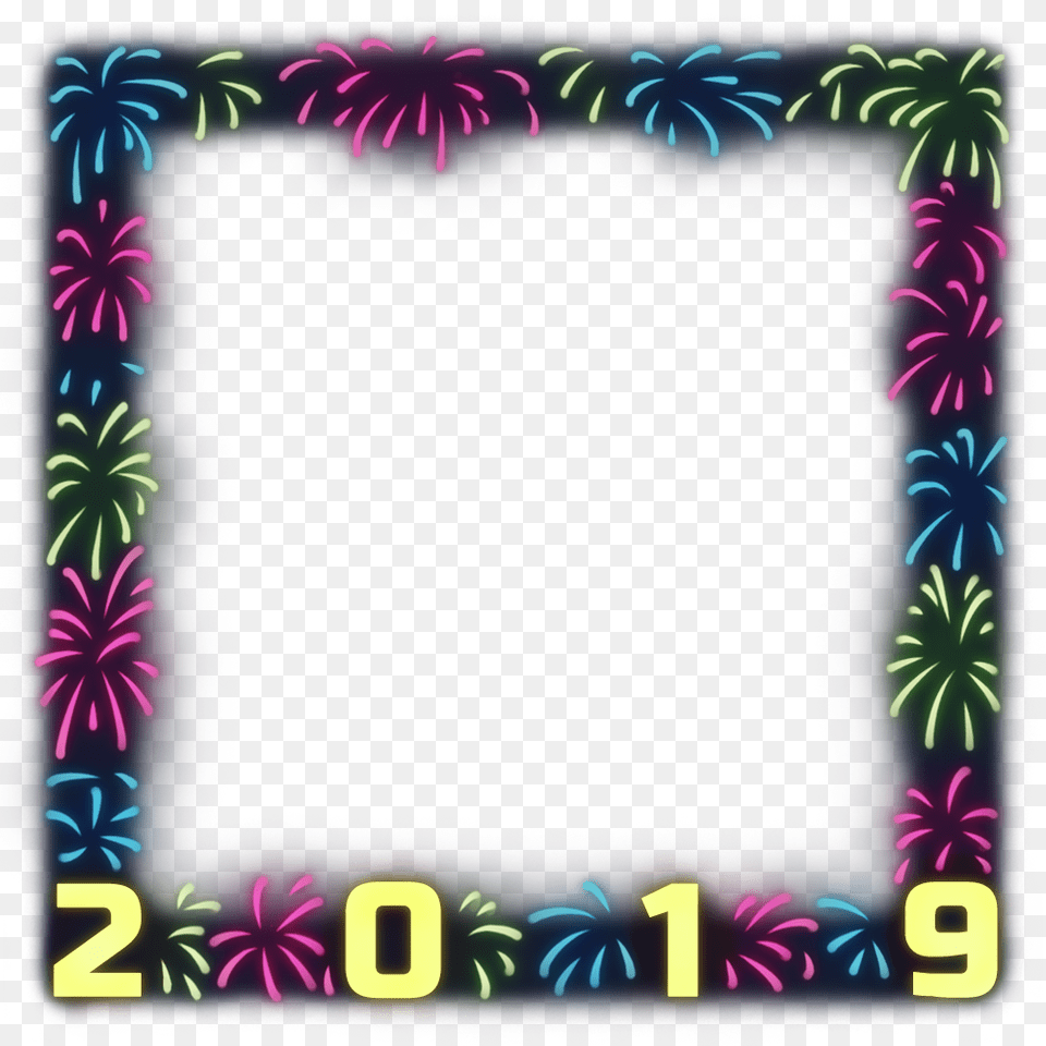 Square New Year Picture Frame, Home Decor, Purple, Quilt, Art Free Png