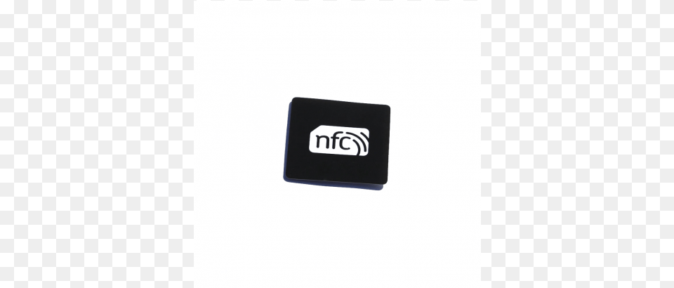 Square Nfc Sticker Black Pvc And White Logo Wallet, Computer Hardware, Electronics, Hardware, Computer Free Transparent Png