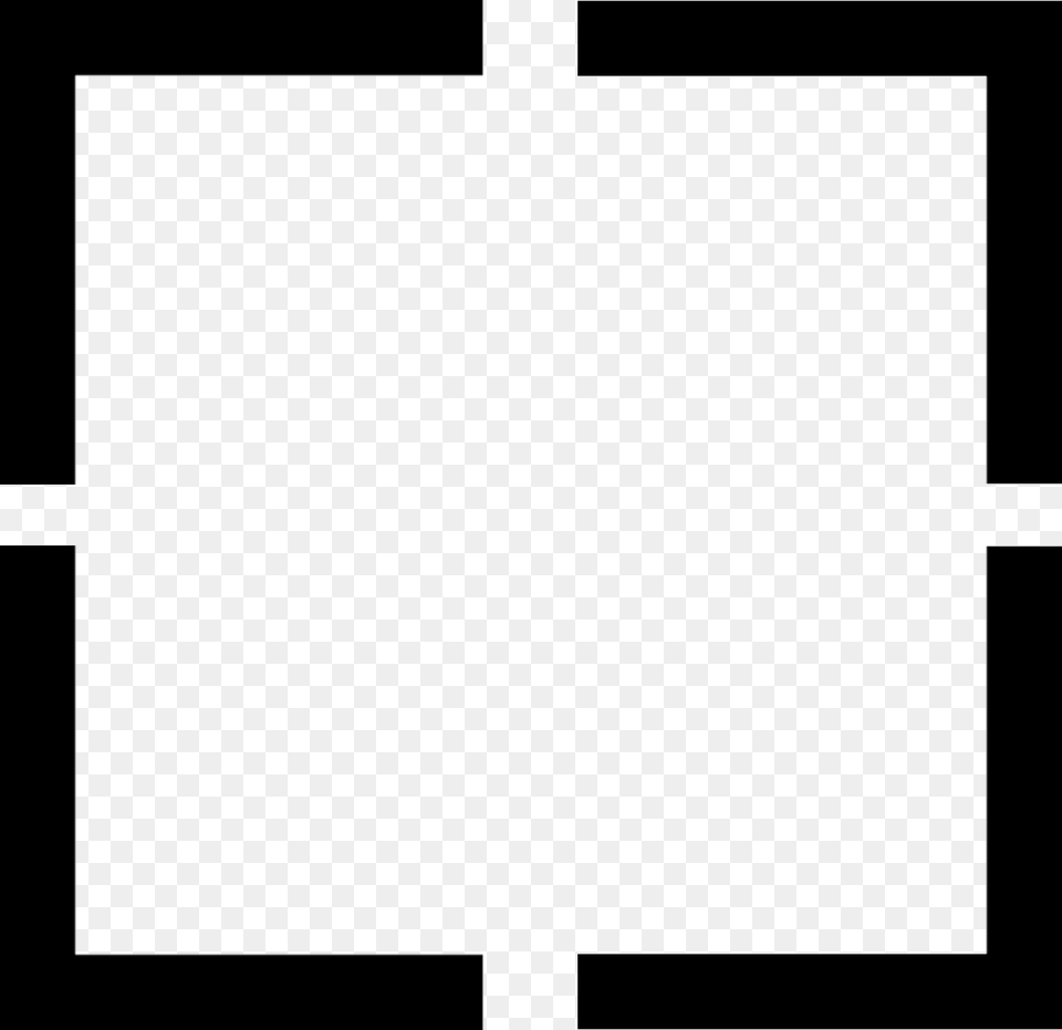 Square Of Four Lines Icon Page, Text Free Png Download