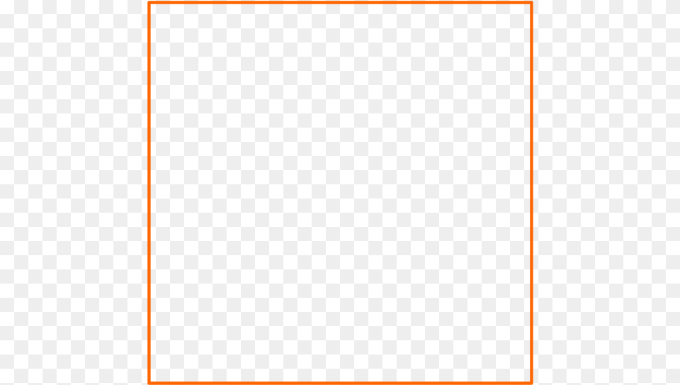 Square Orange, White Board Free Transparent Png