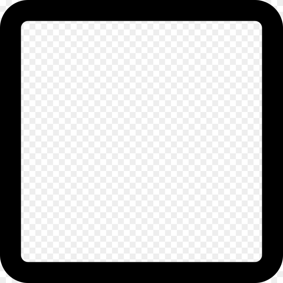 Square Outline Icon, White Board, Page, Text Png