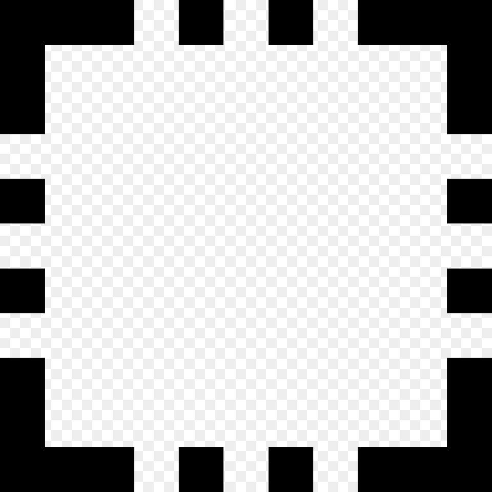 Square Outline Icon Cutlery Free Png Download