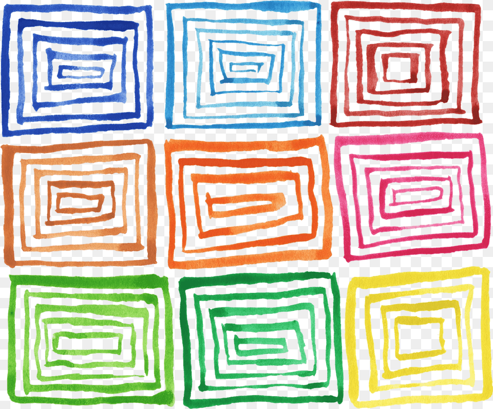 Square Pattern Picture Background Image Colorful, Home Decor, Art, Modern Art Free Png Download