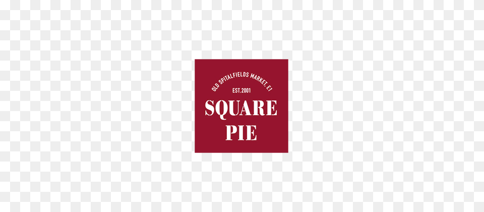 Square Pie Logo, Business Card, Paper, Text, Maroon Free Transparent Png
