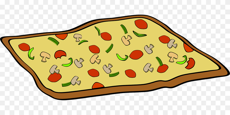 Square Pizza Clipart Clipground For Pizza Clipart, Food, Lunch, Meal, Bread Free Png