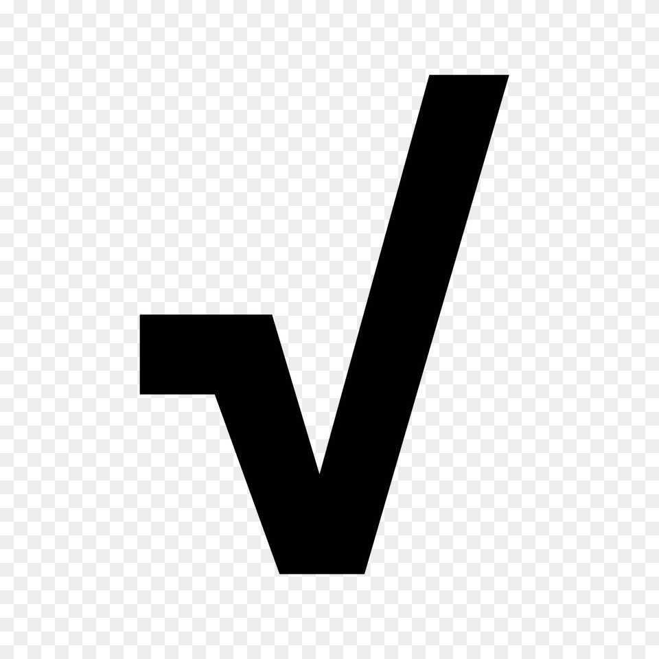 Square Root Icon, Gray Free Transparent Png