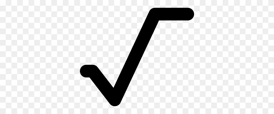 Square Root Mathematical Symbol Vectors Logos Icons, Gray Png