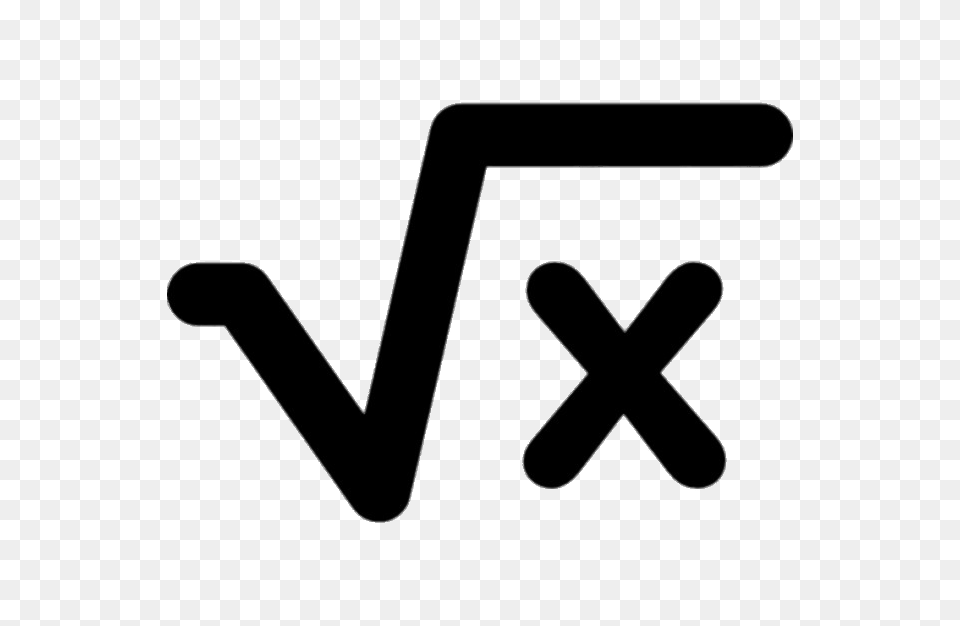 Square Root Of X, Sign, Symbol, Smoke Pipe Png Image