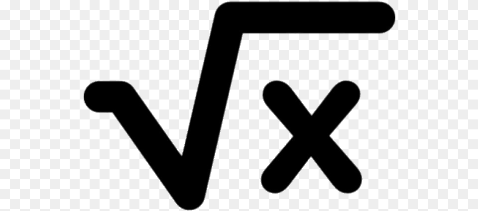 Square Root Of X Square Root, Sign, Symbol Free Png Download