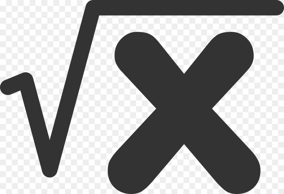 Square Root X Roots Symbol Mathematical Function, Sign Png