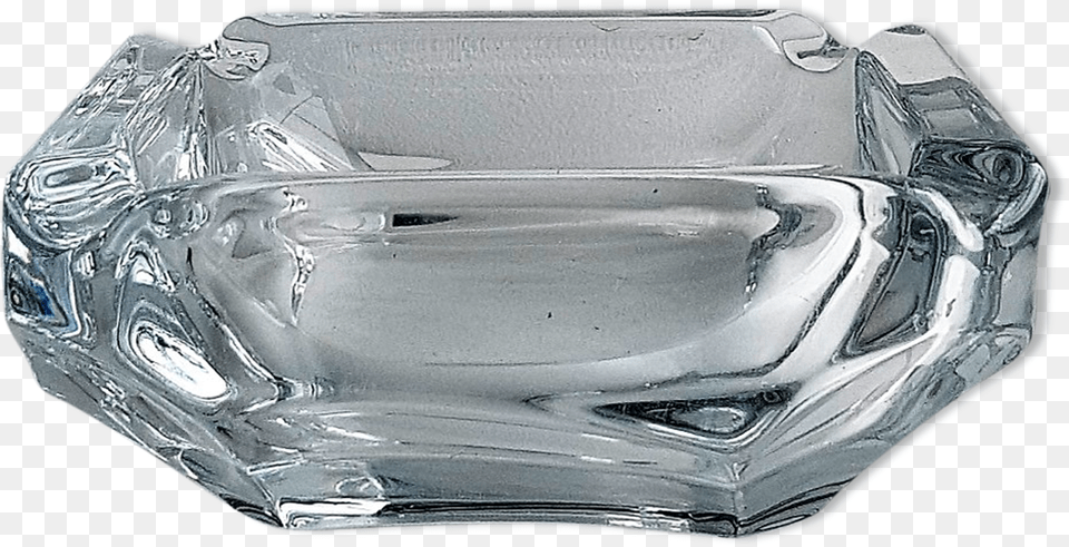 Square Shaped Glass Ashtray Crystal, Car, Transportation, Vehicle Free Png