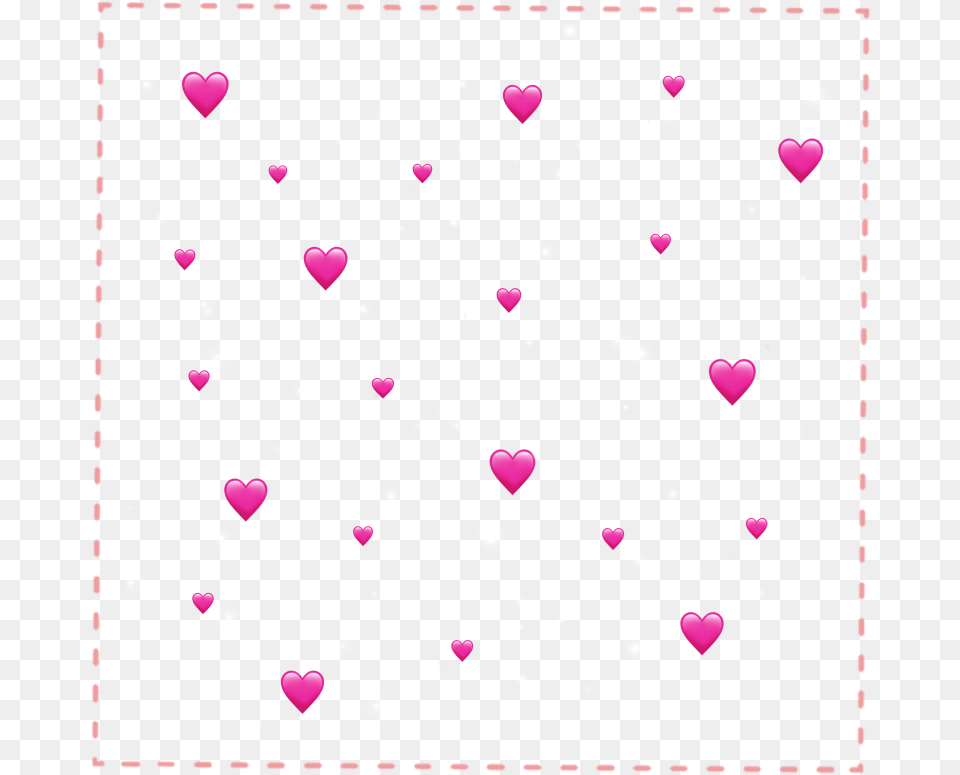 Square Squares Pink Heart Emoji Emojis Paper, Flower, Pattern, Petal, Plant Png