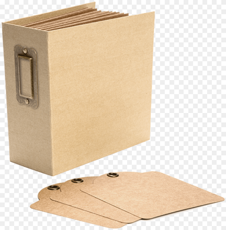 Square Tag And Pocket Album, Box, Cardboard, Carton Free Transparent Png