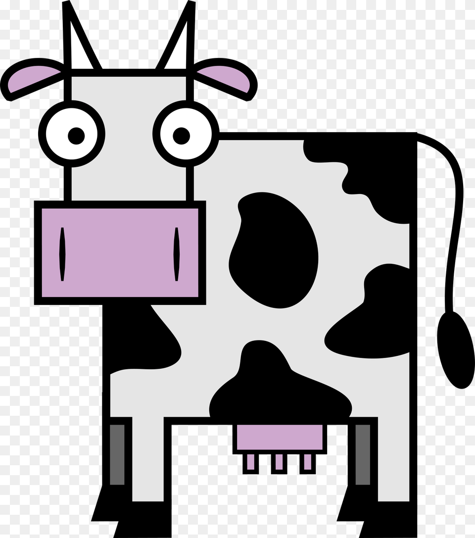 Squared Animal Icon Set Cow, Cattle, Dairy Cow, Livestock, Mammal Free Transparent Png