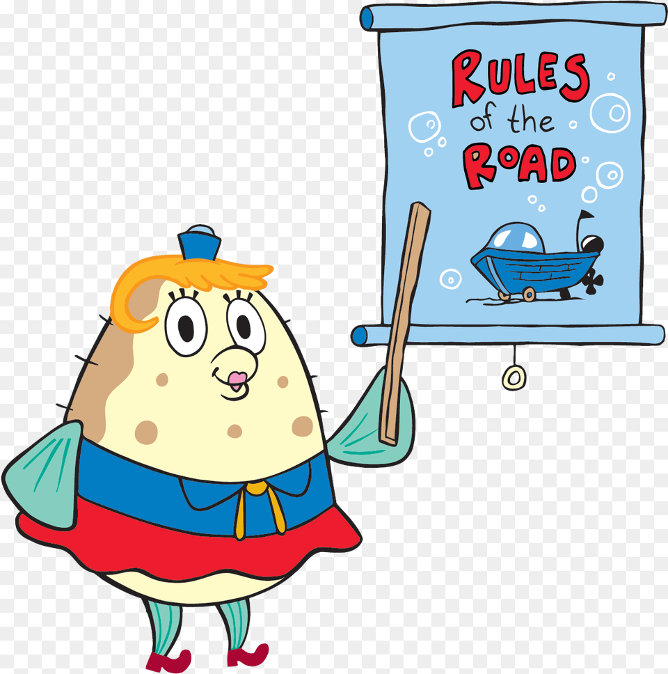 Squarepants Mrs Puff Mrs Puff From Spongebob, People, Person, Cutlery, Spoon Png Image