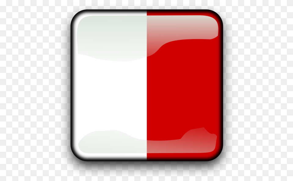 Squarerectanglered Flag Free Png Download