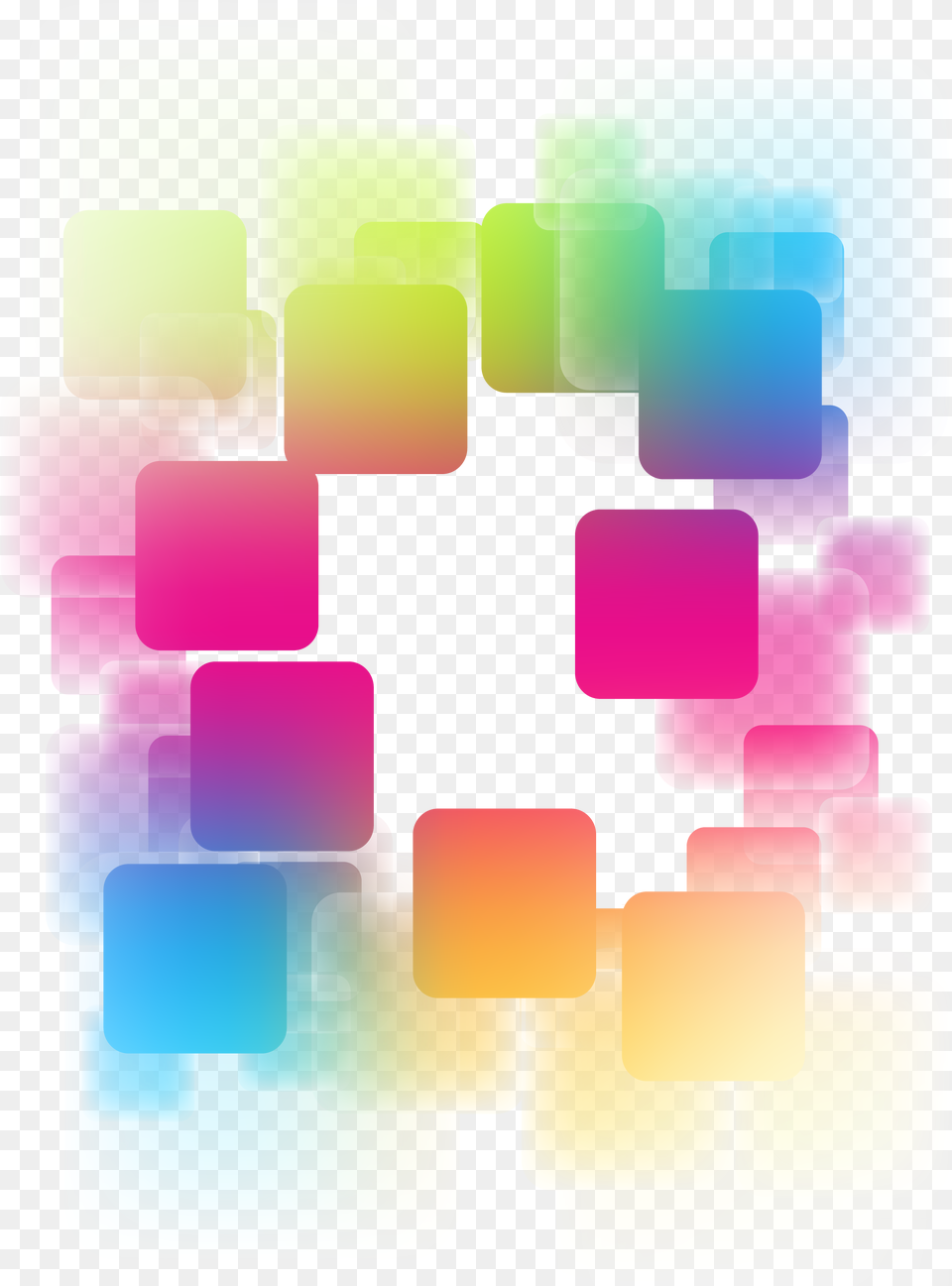 Squares Design, Purple, Art, Graphics Free Png