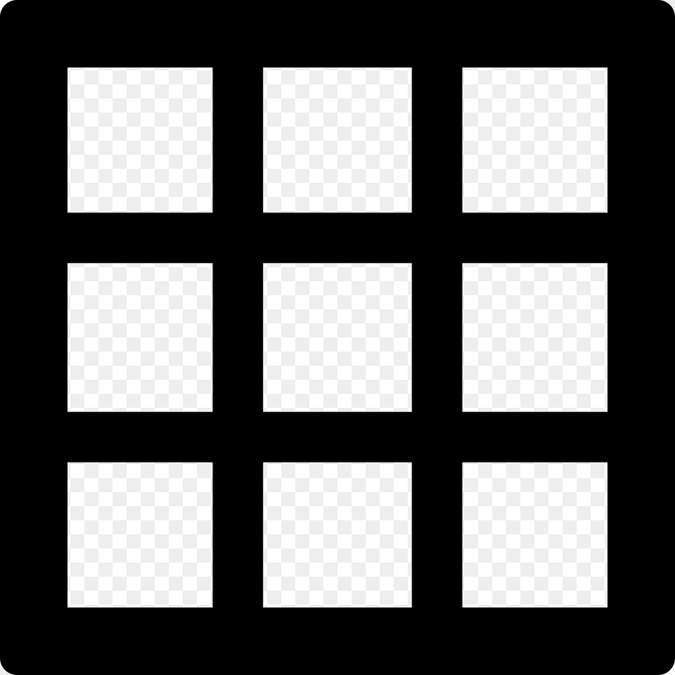 Squares Grid Icon Download, Cross, Symbol, Text Png