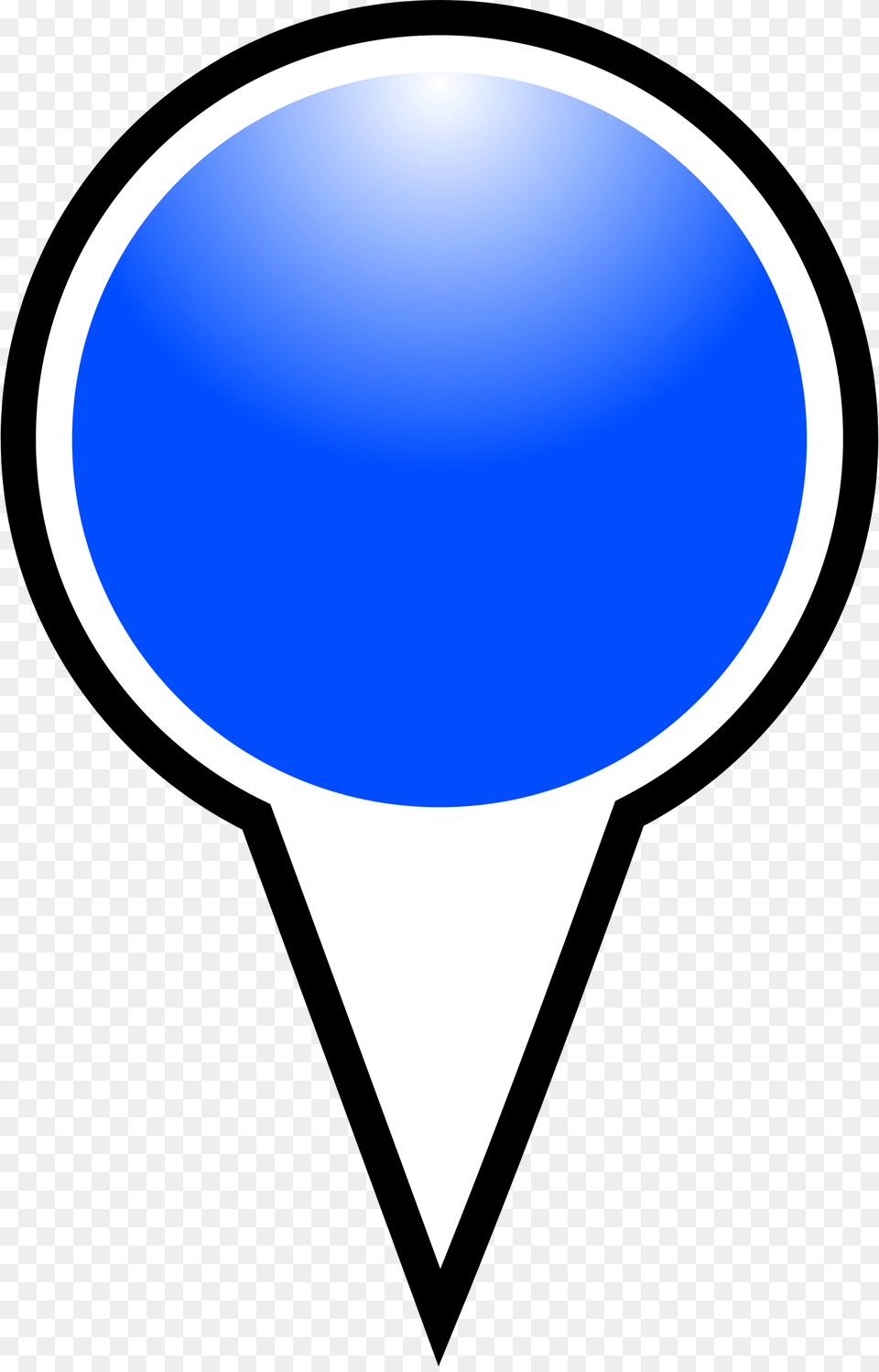 Squat Marker Blue Icons, Balloon, Sphere Free Transparent Png