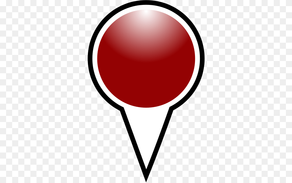 Squat Marker Crimson Clip Arts For Web, Balloon Free Png