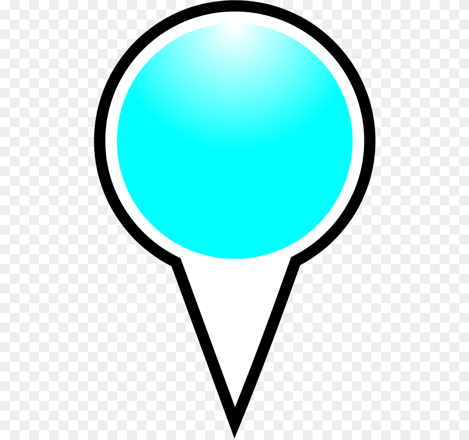 Squat Marker Cyan Svg Clip Arts Dibujo De Color Cian, Lighting, Balloon Free Png