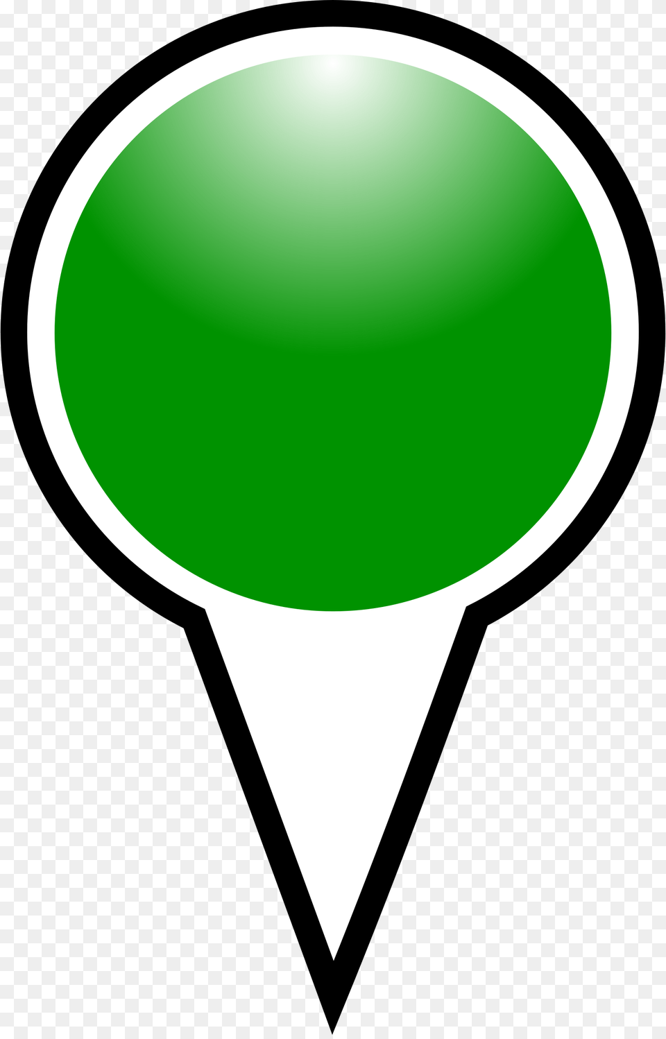 Squat Marker Green Icons, Balloon, Sphere Free Png Download