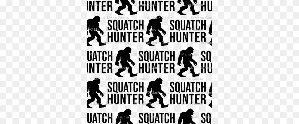 Squatch Hunter Bigfoot Silhouette Bigfoot, Chart, Plot, Text Png