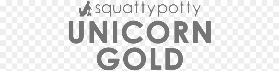 Squatty Potty Unicorn Gold Graphics, Text Free Png Download