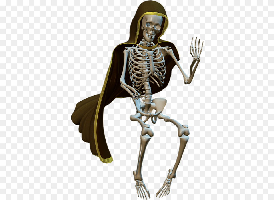 Squelette Tube Halloween Scheletro Skeleton Skeleton, Adult, Female, Person, Woman Free Png