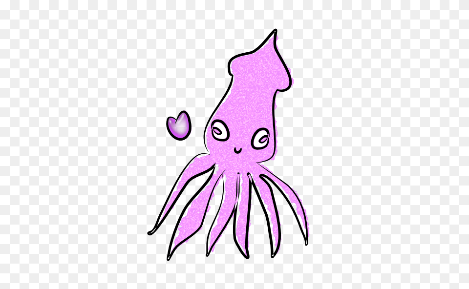 Squid Clip Art, Purple, Animal, Sea Life, Food Free Transparent Png