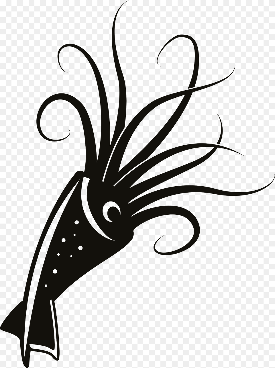 Squid Clipart, Animal, Food, Invertebrate, Sea Life Free Transparent Png