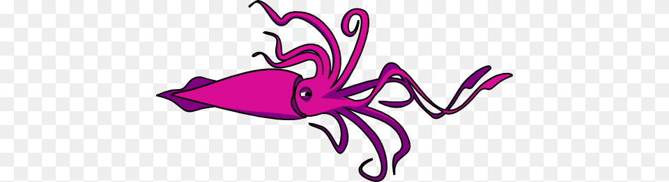 Squid Clipart, Food, Seafood, Animal, Sea Life Png Image