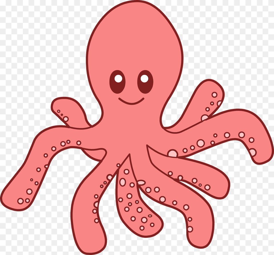 Squid Clipart Animated, Animal, Invertebrate, Octopus, Sea Life Png