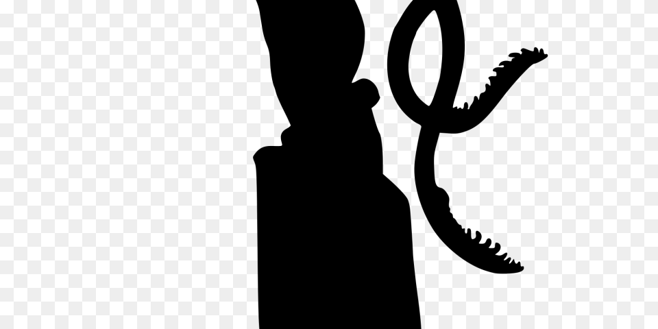 Squid Clipart Silhouette, Gray Free Png
