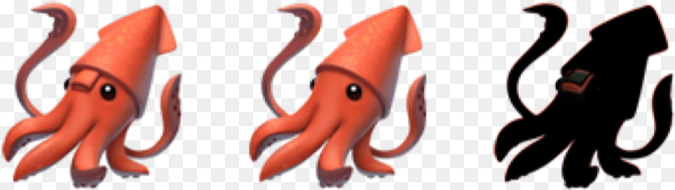 Squid Emoji Ios, Animal, Food, Sea Life, Seafood Free Png