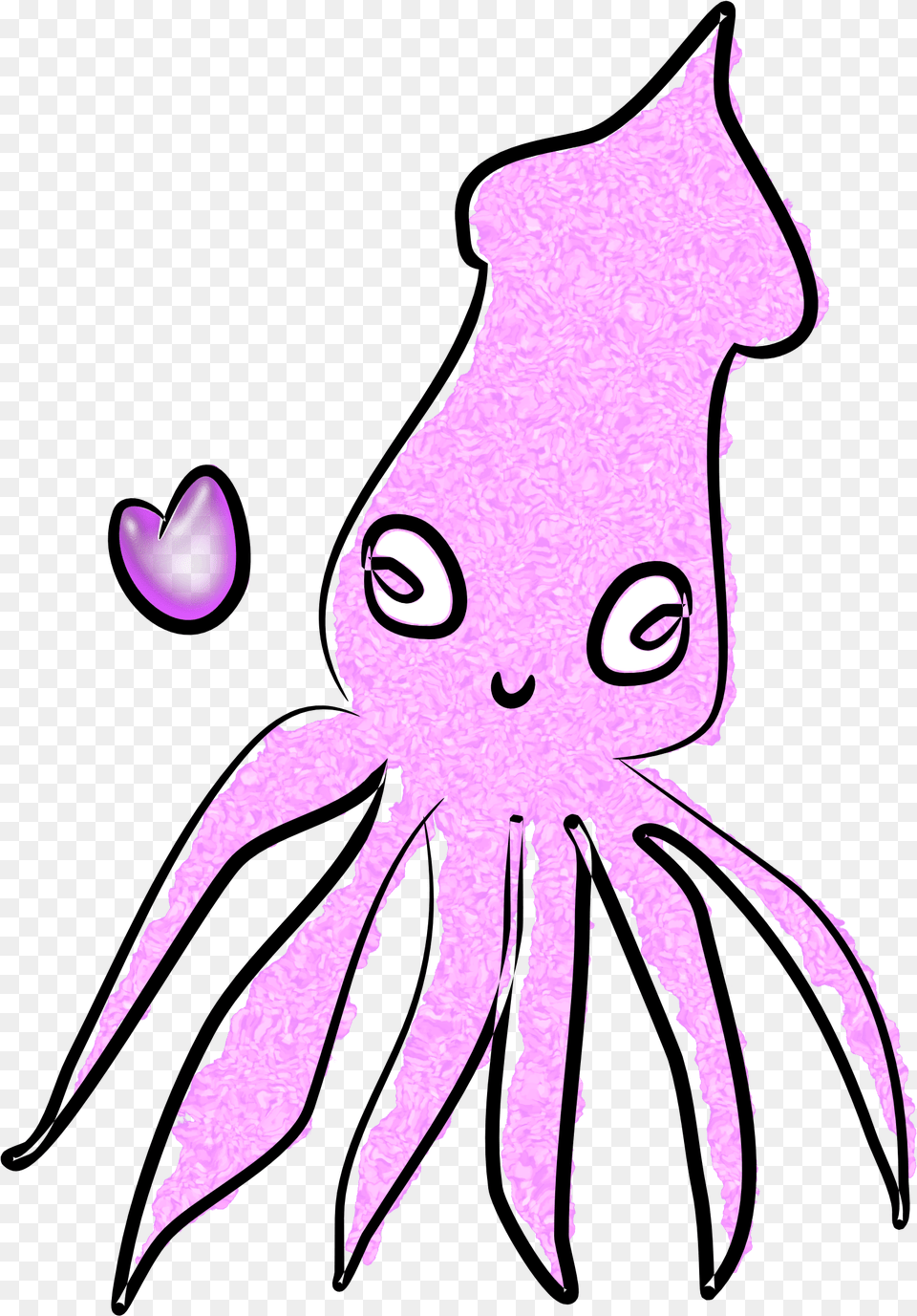 Squid Fans Hd Clipart Animated Squid, Purple, Adult, Person, Female Png Image