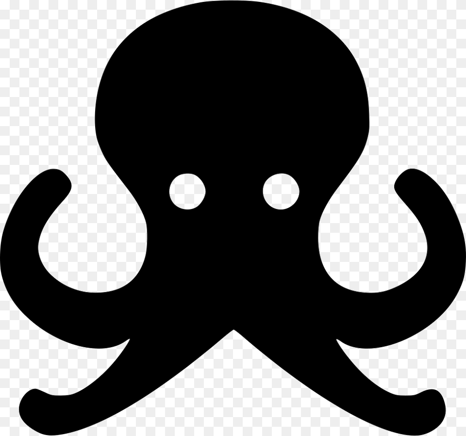 Squid Octopus Computer Icons Clip Art, Face, Head, Person, Silhouette Free Transparent Png