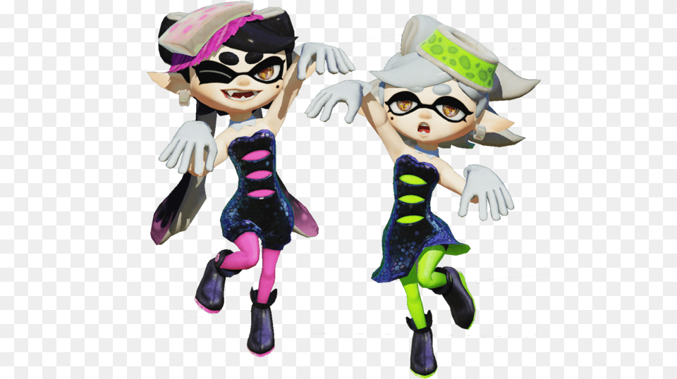 Squid Sisters Callie Squid Sisters, Baby, Person, Face, Head Free Png Download