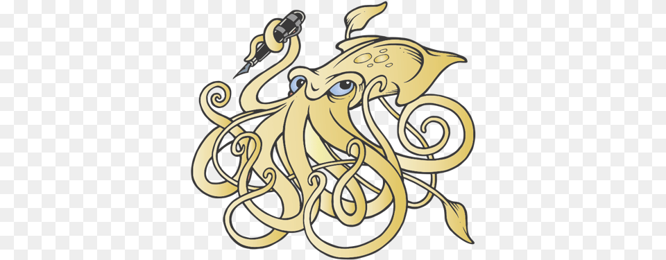 Squid Speaksclass Img Responsive True Size Illustration, Animal, Sea Life Png