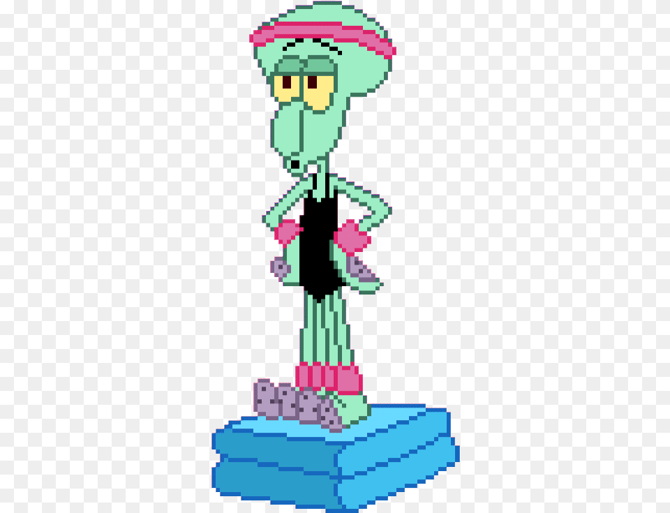 Squidard Gif Transparent Pixel Art Gif, Person Png